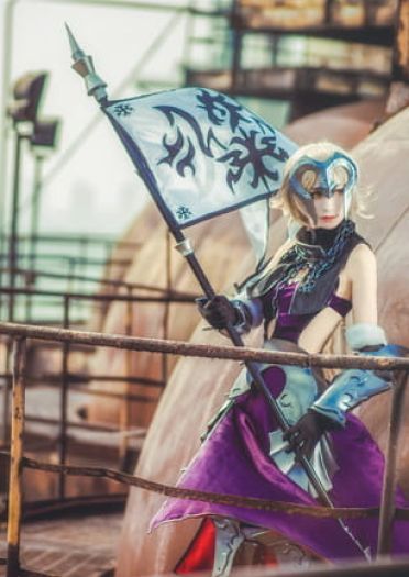 《Fate/GrandOrder》黑贞德cosplay