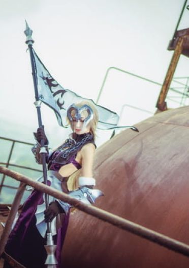 《Fate/GrandOrder》黑贞德cosplay