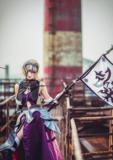 《Fate/GrandOrder》黑贞德cosplay