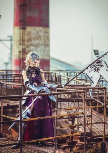 《Fate/GrandOrder》黑贞德cosplay