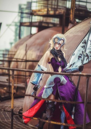 《Fate/GrandOrder》黑贞德cosplay