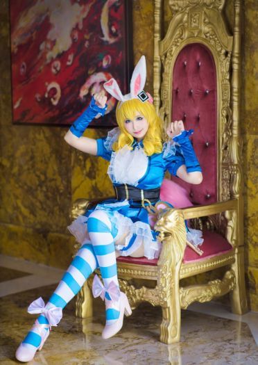 王者荣耀 妲己爱丽丝cosplay图片(1)