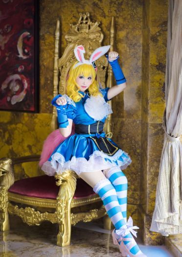 王者荣耀 妲己爱丽丝cosplay图片(1)