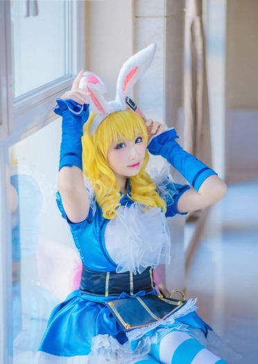 王者荣耀 妲己爱丽丝cosplay图片(1)