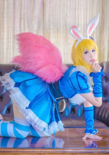 王者荣耀 妲己爱丽丝cosplay图片(1)