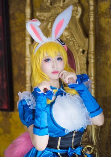 王者荣耀 妲己爱丽丝cosplay图片(1)
