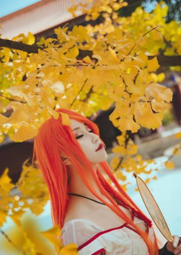 王者荣耀李白同人旗袍 cosplay