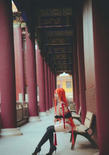 王者荣耀李白同人旗袍 cosplay