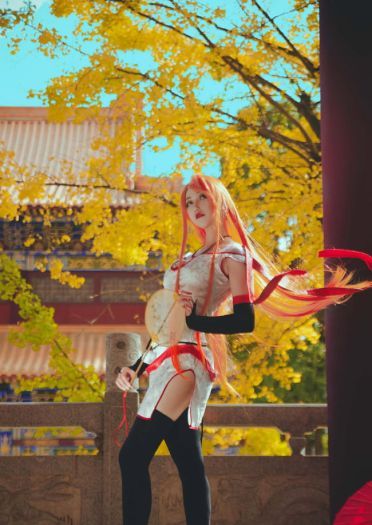 王者荣耀李白同人旗袍 cosplay