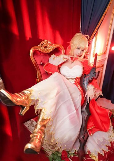 Fate/Grand Order 暴君尼祿cosplay图片