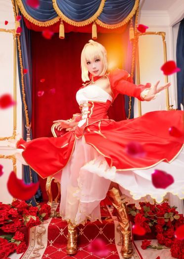 Fate/Grand Order 暴君尼祿cosplay图片