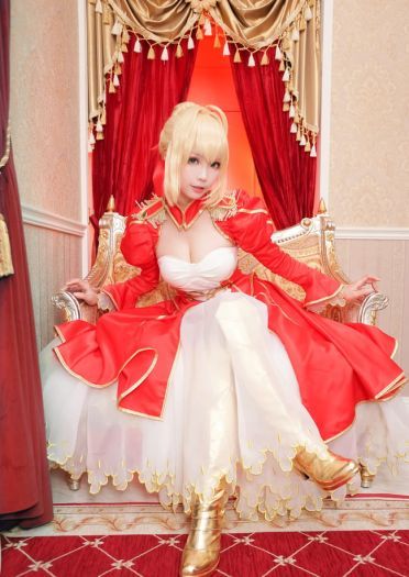 Fate/Grand Order 暴君尼祿cosplay图片