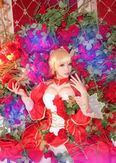 Fate/Grand Order 暴君尼祿cosplay图片