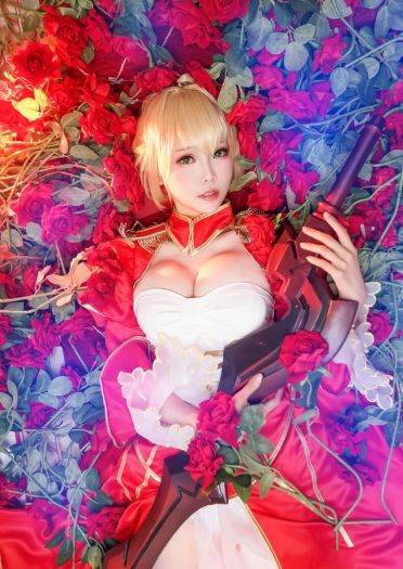 Fate/Grand Order 暴君尼祿cosplay图片