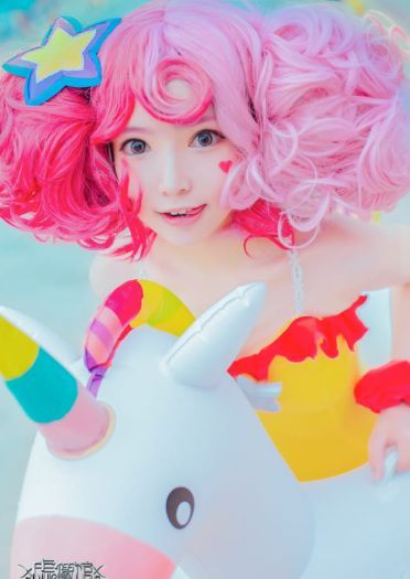 王者荣耀小乔夏日独角兽皮肤