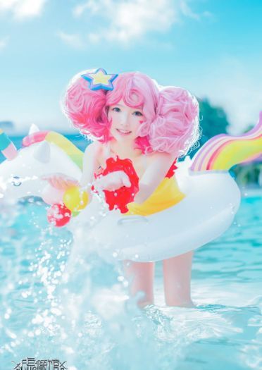 王者荣耀小乔夏日独角兽皮肤