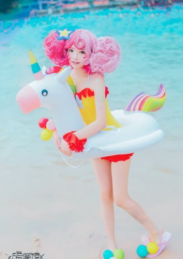 王者荣耀小乔夏日独角兽皮肤