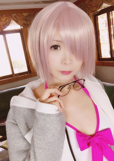 玛修泳装 cosplay