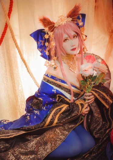 Fate/Grand Order 玉藻前满破 cosplay图片(1)