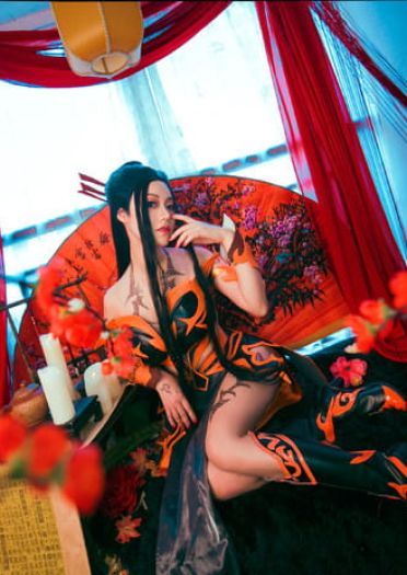 天行九歌焰灵姬 cosplay图片(1)