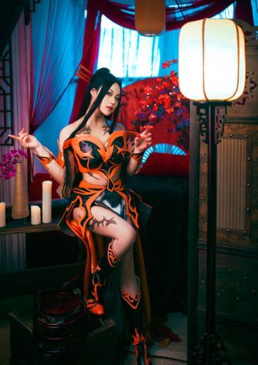 天行九歌焰灵姬 cosplay图片(1)