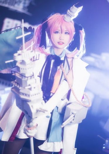 碧蓝航线-萨拉托加 cos 场照