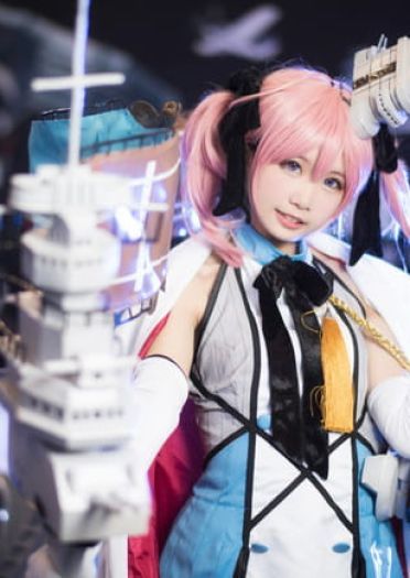 碧蓝航线-萨拉托加 cos 场照