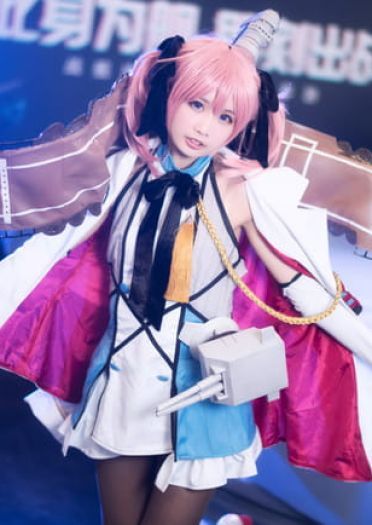 碧蓝航线-萨拉托加 cos 场照