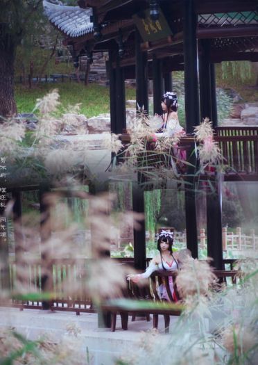 甄姬-游园惊梦 cosplay图片