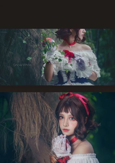 - • { 白雪姬 } • -