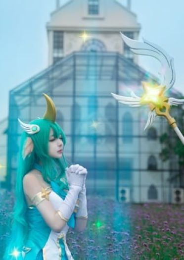 英雄联盟众星之子索拉卡cos