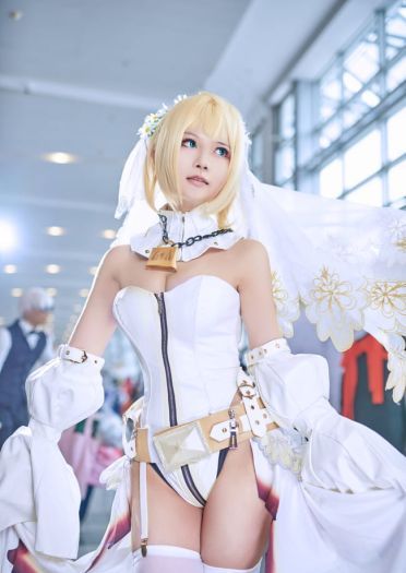 Fate/Grand Orde 花嫁尼禄·克劳狄乌斯cosplay图片