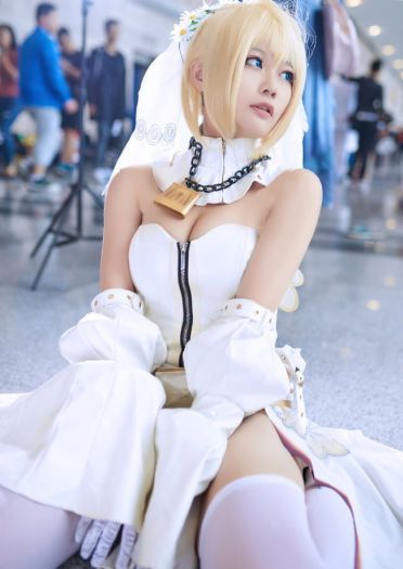 Fate/Grand Orde 花嫁尼禄·克劳狄乌斯cosplay图片