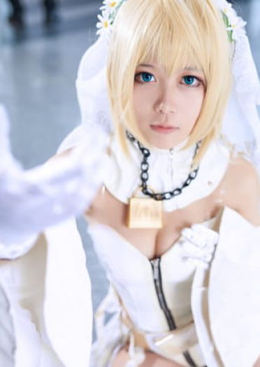 Fate/Grand Orde 花嫁尼禄·克劳狄乌斯cosplay图片