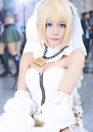 Fate/Grand Orde 花嫁尼禄·克劳狄乌斯cosplay图片