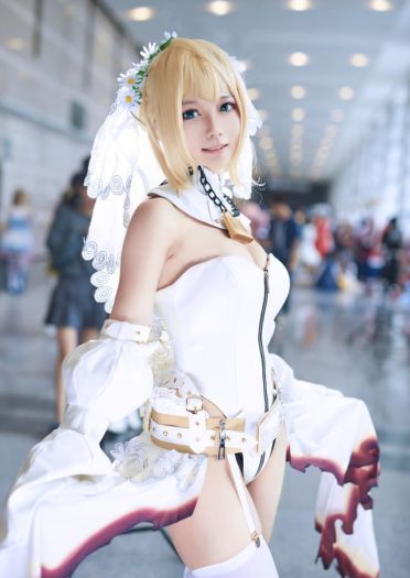 Fate/Grand Orde 花嫁尼禄·克劳狄乌斯cosplay图片