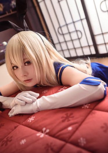 舰队Collection 岛风cosplay图片