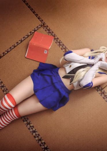 舰队Collection 岛风cosplay图片