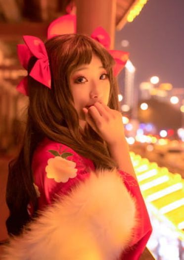 Cos正片 远坂凛新春和服·Saber晴着