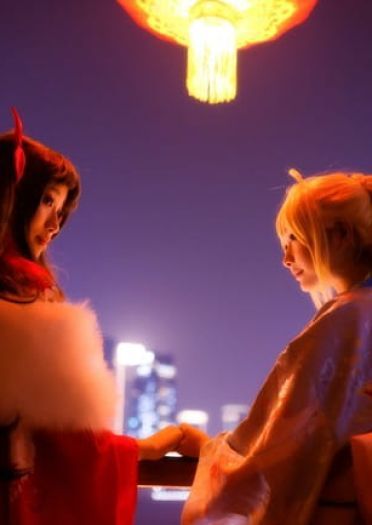 Cos正片 远坂凛新春和服·Saber晴着