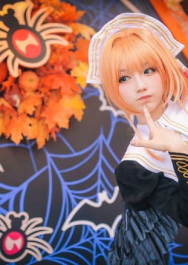 魔卡少女樱 木之本樱  黑天使插画 cosplay