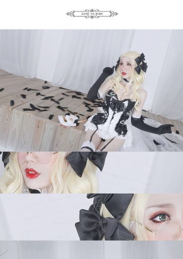零之地带 白百合姬 cosplay图片