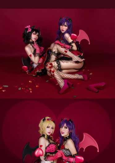 lovelive 小恶魔装cosplay图片