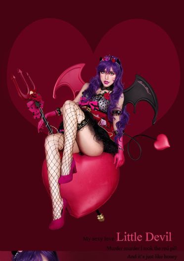 lovelive 小恶魔装cosplay图片