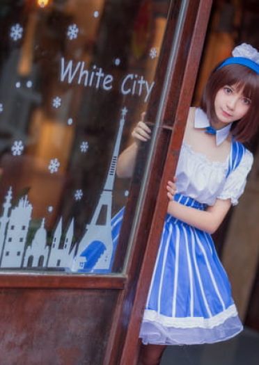 路人女主的养成方法 加藤惠女仆 cosplay