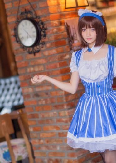 路人女主的养成方法 加藤惠女仆 cosplay