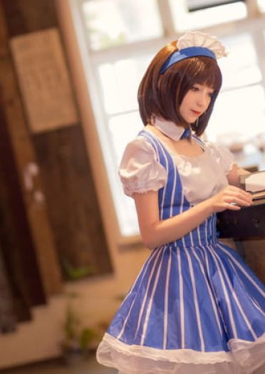 路人女主的养成方法 加藤惠女仆 cosplay