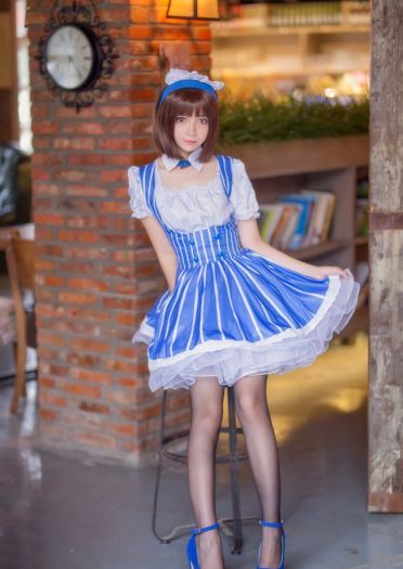 路人女主的养成方法 加藤惠女仆 cosplay