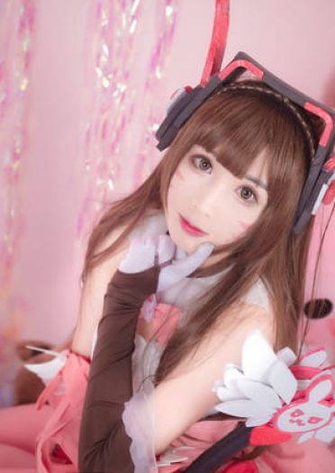 守望先锋 魔法少女D.Va cosplay
