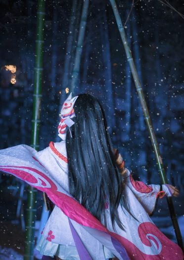 雪女cosplay 雪女cosplay